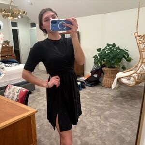 Lululemon Athletica Black Sheath Mini Dress